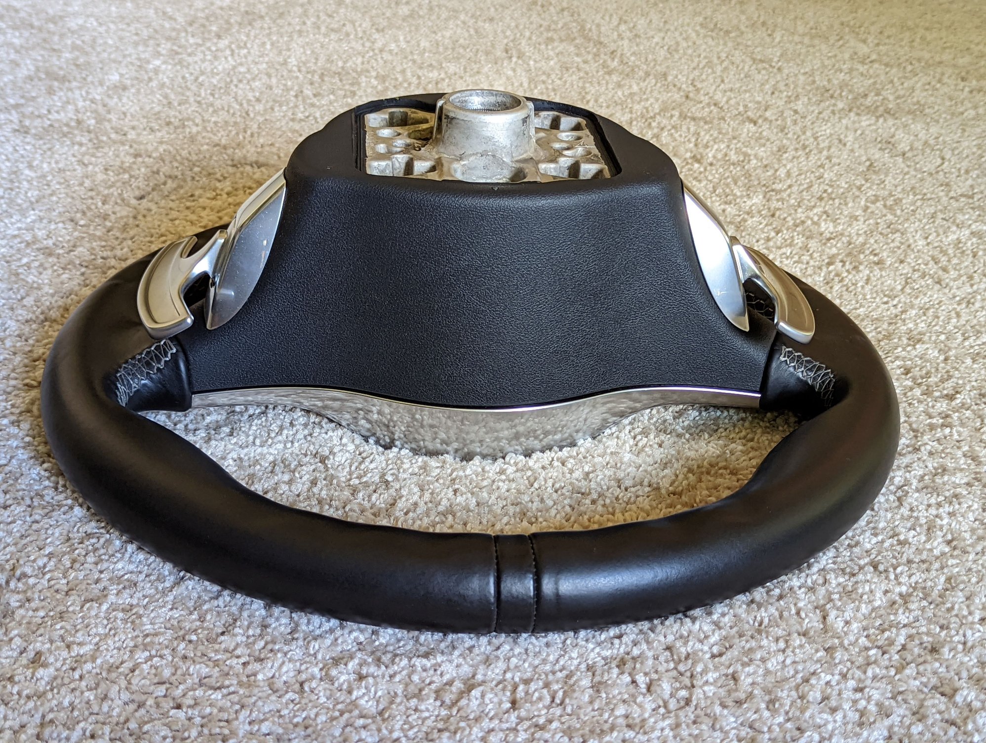 Interior/Upholstery - 991 Leather Sport Design Steering Wheel (PDK) & Airbag - Used - 2004 to 2019 Porsche 911 - Woodinville, WA 98072, United States