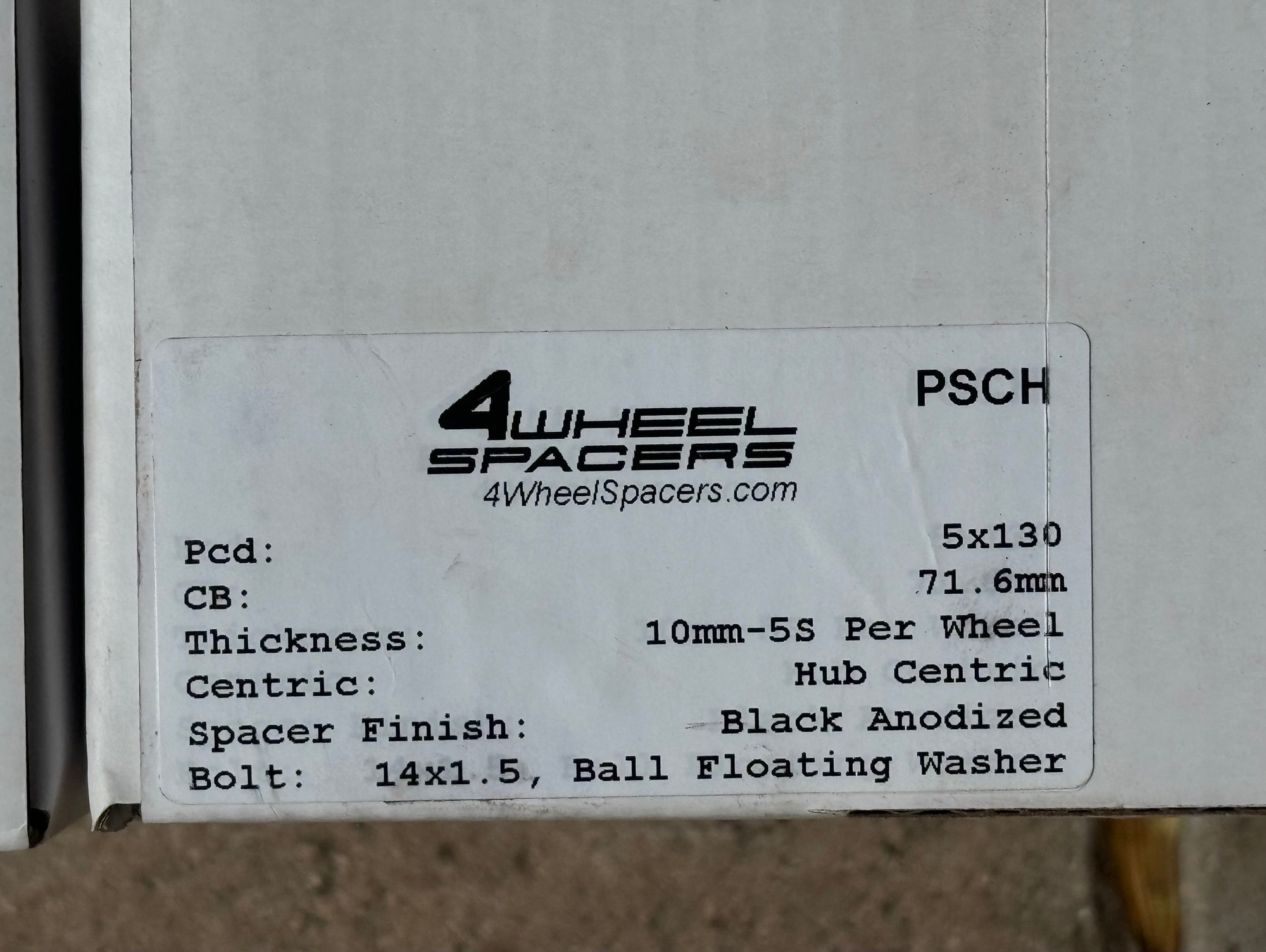 Wheels and Tires/Axles - 4 Wheel Spacers  10mm Front and Rear, Hubcentric with Bolts - Used - 2020 to 2024 Porsche 911 - Wellington, FL 33449, United States