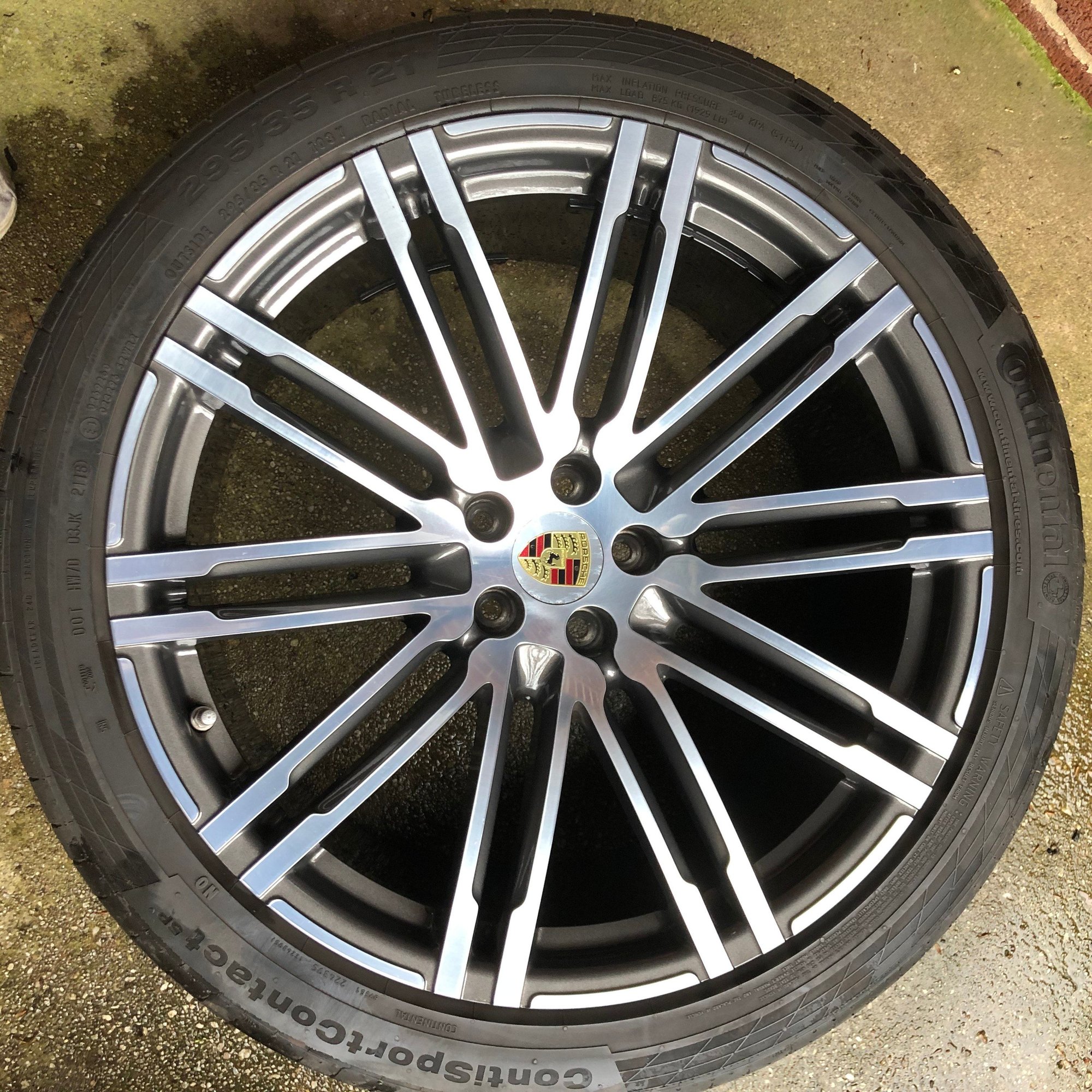 Wheels and Tires/Axles - 21" Turbo Design Wheels Set (Macan) - Used - 2014 to 2019 Porsche Macan - Haddonfield, NJ 08033, United States