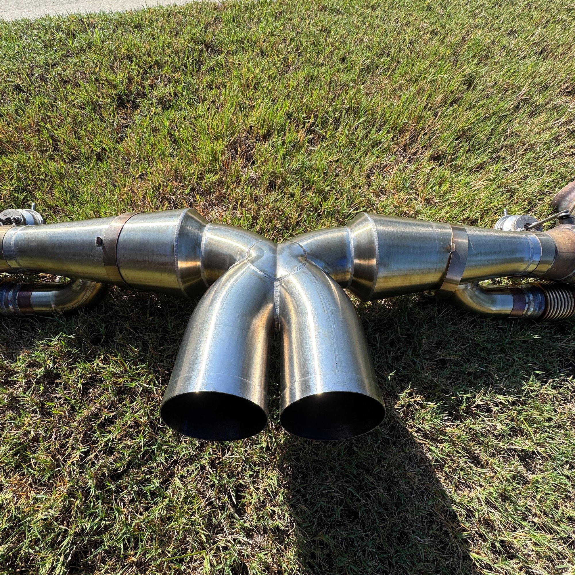 2018 Porsche GT3 - Dundon side muffler delete & Inconel megaphone mini crack pipe - Accessories - $5,700 - Dacula, GA 30019, United States