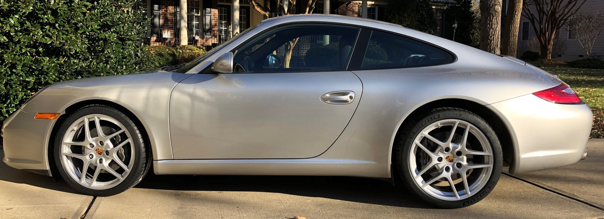 2009 Porsche 911 - 2009 Porsche 911 Carrera coupe, 6 speed manual transmission, 74,400 miles - Used - VIN WP0AA29969S707345 - 74,400 Miles - 6 cyl - 2WD - Manual - Coupe - Silver - Chapel Hill, NC 27517, United States
