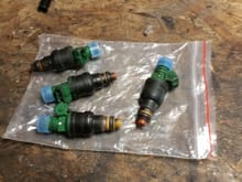 Stock injectors, were working fine when removed.