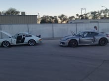 Sprayed off 1000 miles or so of "Kills bugs fast" at the Top Gun car wash in Fallon NV.