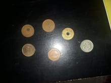 Found all this japanese money under the seats! Might put it back and add some australian and nz coins!