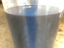 Only 4.5 quarts came out of mine but I used 5 and a little from a 6th bottle on the refil as some spills out during the process.