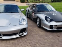 street car and race car of the same.  Race car sold, need to sell street car. 