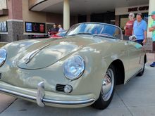 1958 Speedster? I overheard some talk that it was a million$ car. Yikes. Nowhere near as fast as mine tho. Haha. How about that stance tho?