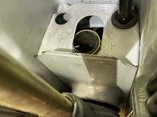 Grommet disintegrated