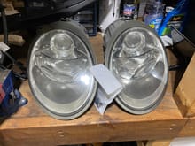 Headlights are off to get polished, they are a bit hazy