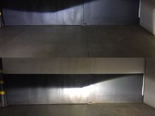 low beams LED (top) vs HID (low). HID seems like more powerfull, more intense in the bright over the LED.