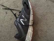 I wear tennis shoes with holes 