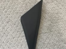 Passenger side mirror triangle- $15