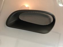 Porsche 991 Turbo side intake mesh grills www.radiatorgrillstore.com