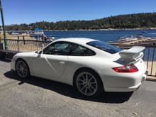 Enjoying the Porsche Timeline a Event at Lake Arrowhead ... Drove out from Texas for this