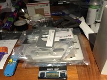 Rennline Battery Mount weighs 2 1/4 lbs.