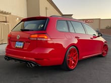 I forgot about this one, it lives at our home in Vegas. '19 Golf Sportwagen 1.8T 16v 4 Motion. I started converting it to an R Estate but priorities changed. Has Boxster brakes as well. Fun little car!