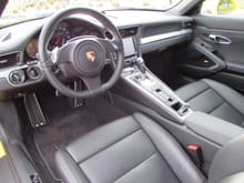 Your choice of OEM Heated Steering Wheel (shown) or Leather Paddle Shift Sport Design (currently fitted).