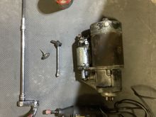 Tools used and starter out! New one arrives, tomorrow.