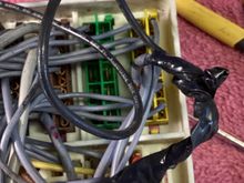 Wire was simply twisted and wrapped?! W14 to XVI Relay(EZF)87
Hooked up properly, but no idea why this was done.
W14 out goes to LH18 & EZF25