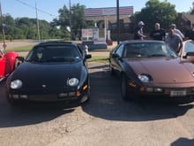 Michael Conn's S3 again next to Jesse's relatively new to him 85. They are both fine looking cars and well on the way to catching up with deferred maintenance.