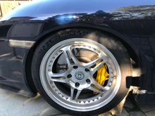 HRE 547R 3 piece forged wheels