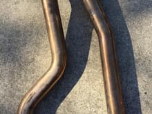 Bypass Pipes - Before Polishing
