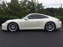 2013 Porsche 911 Carrera Coupe, Avery Dennison Satin White Pearl, LLumar CTX40, and LLumar AIR80