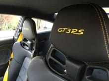 How GT3 headrest should be.