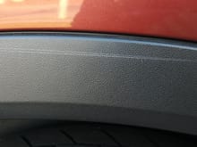 scratch even was on the black trim, do I need a new one? 