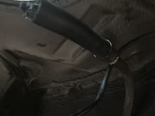 Fuel level sensor hose