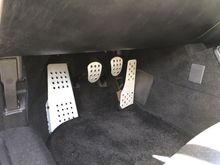 Addedn Rennline pedals and Lloyd emblem floor mats