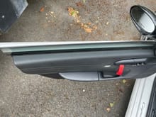 Left door airbag