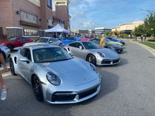 Dolomite on the left, gt silver on the right