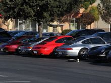 Staging for a 993 RL'ers group drive back in 2016