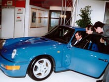 Lisbon Motor Show 1991 - Pre production 3.6 RS in Maritime Blue. Earliest car on database.