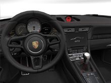 nothing over the top, red chrono dial, chalk air vent slats and climate control panel