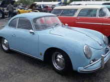 Dr. Walt Nolte's beautiful 1959 356A at today's "Cruzin' with the Oldies" Memorial Day car show.  Definitely a crowd favorite!