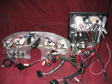 Pod and center console wiring...solder each connection!  Weathertight connnections