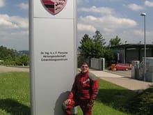 Upon my return from my 2008 Alps motorcycle tour, I accidentally ended up at the Porsche test and development center in Weissach, Germany.