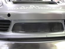 SunCoast Porsche 718 race car showing off Radiator Grill Store center radiator grill