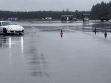 Rainy day out at Ridge Motorsports park