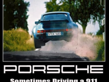 And who can honestly say they have never driven a 911 without that number on mental speed dial? 

“That was freakin’ close, but really fun.” - many a survivor of trailing throttle oversteer via stomping on it and steering like a madman