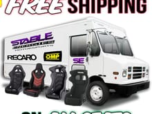 Free Shipping on Race Seats