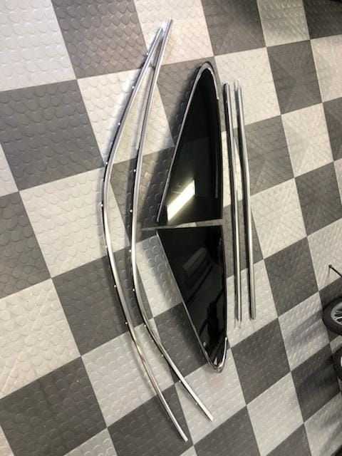 Exterior Body Parts - Silver Window trim for 991 - Used - 2012 to 2019 Porsche 911 - Davie, FL 33330, United States