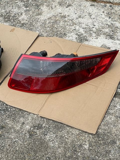 Exterior Body Parts - 997.1 Turbo Rear Bumper and Tail Lights - Used - 2007 to 2009 Porsche 911 - Charlotte, NC 28105, United States