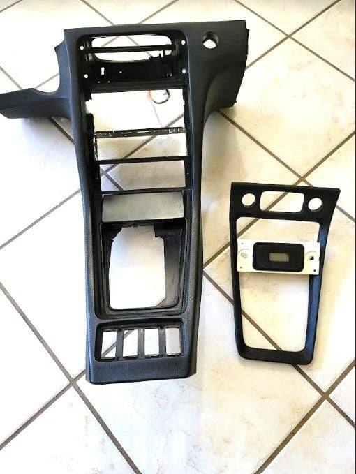 Interior/Upholstery - 928 S4 Centre Console, Gear Lever surround trim, clock and ashtray - Used - 1987 to 1989 Porsche 928 - Kissimmee, FL 34744, United States