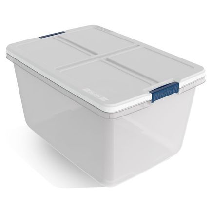 Got to Target or Walmart and buy this plastic storage bin and save a bunch of money.  No one will see it anyway and it will do as good a job of holding your shite as the overpriced tub with the Porsche logo on it. 