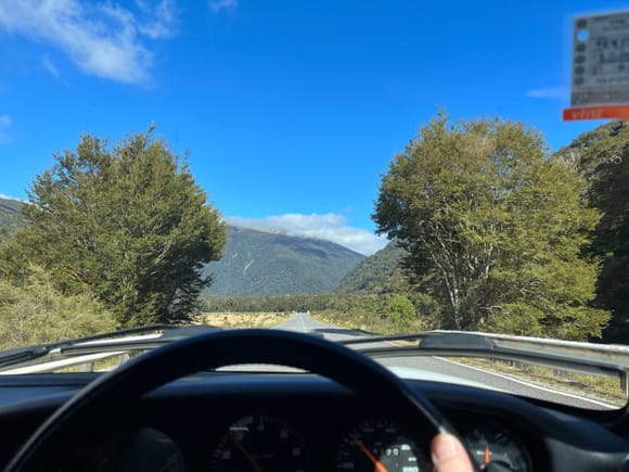 Up to the Haast Pass 