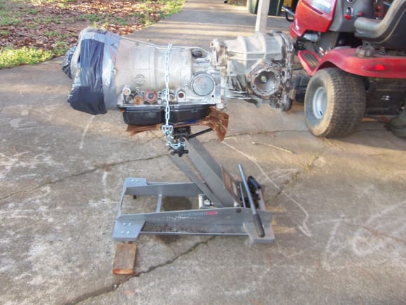 Transmission provides a good way to pressure wash all around and under the transmission.