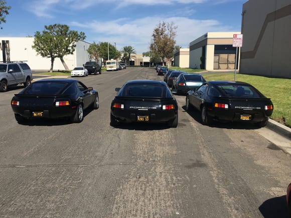 3 86 S3 at Greg Brown’s shop. Mine is the 928SS3